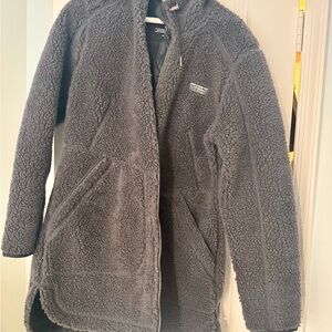 L.L. Bean Alloy Gray Fleece Jacket